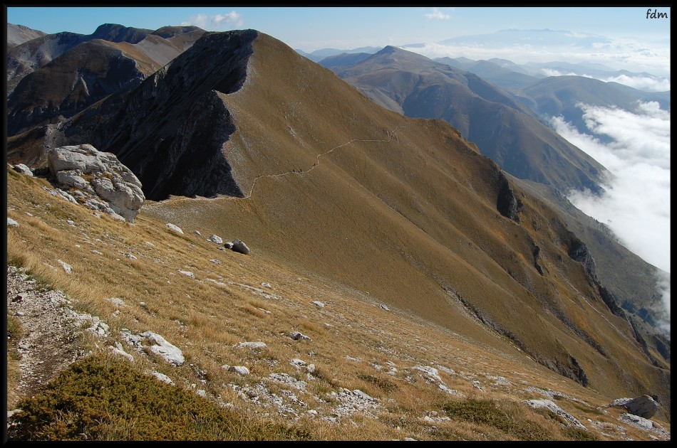 Gran Sasso d''Italia - salita sul Pizzo Cefalone 2533 mt.