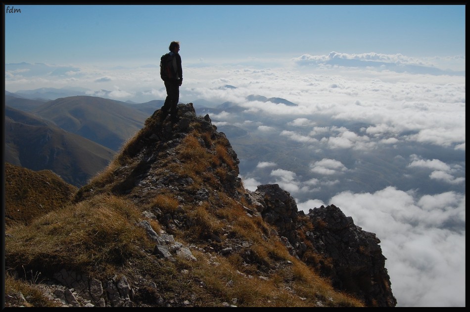 Gran Sasso d''Italia - salita sul Pizzo Cefalone 2533 mt.