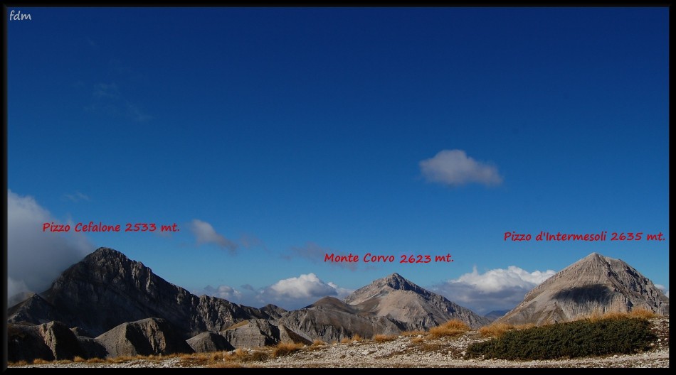 Gran Sasso d''Italia - salita sul Pizzo Cefalone 2533 mt.