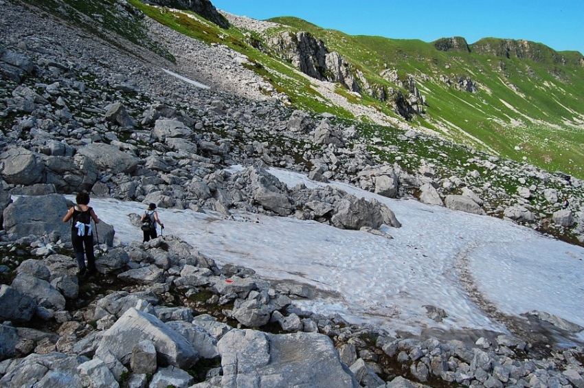 Giro ad anello sui monti della Meta