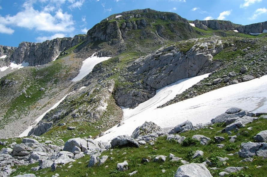 Giro ad anello sui monti della Meta