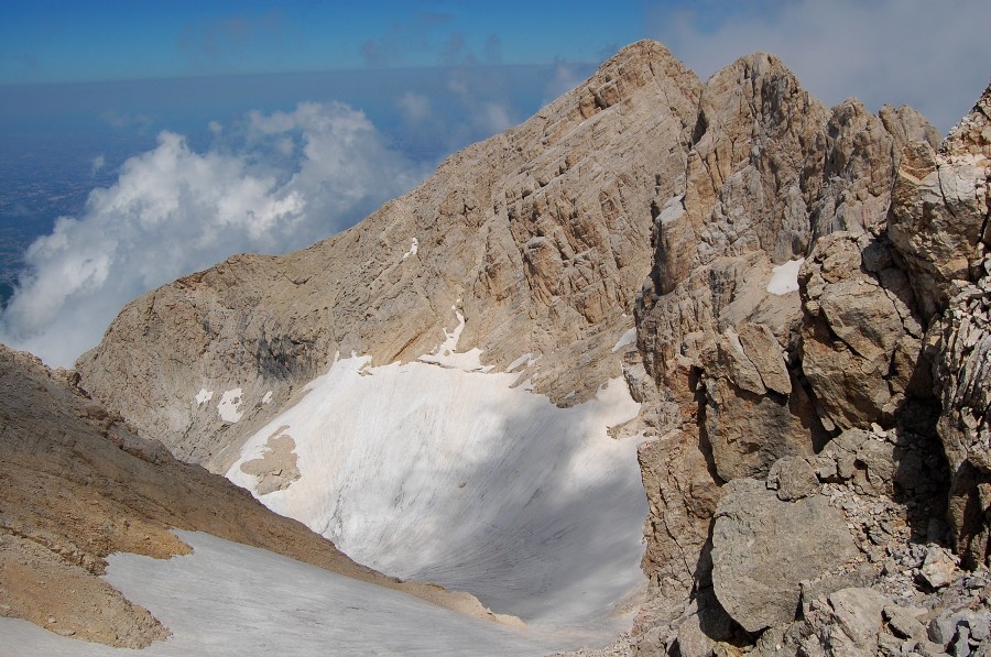 Gran Sasso d''Italia - salita al Corno Grande, 2912 mt.