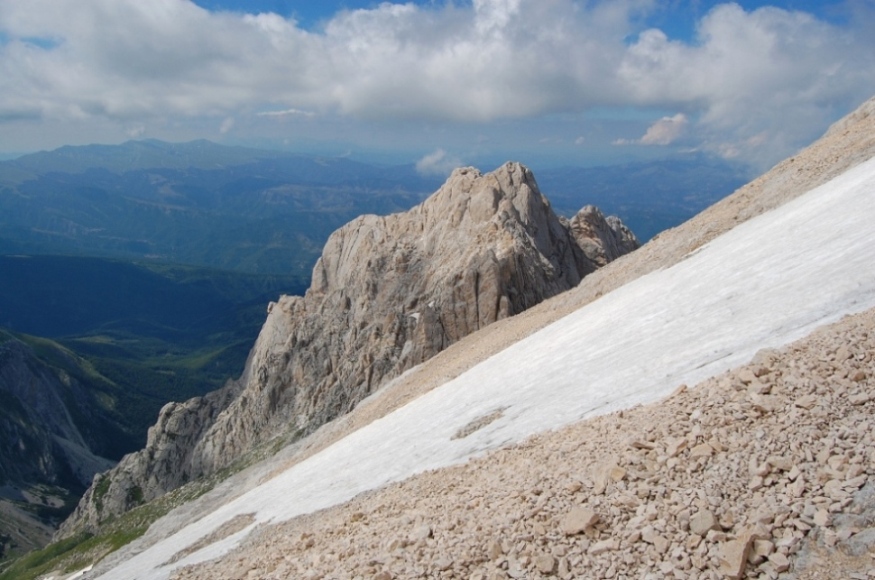 Gran Sasso d''Italia - salita al Corno Grande, 2912 mt.