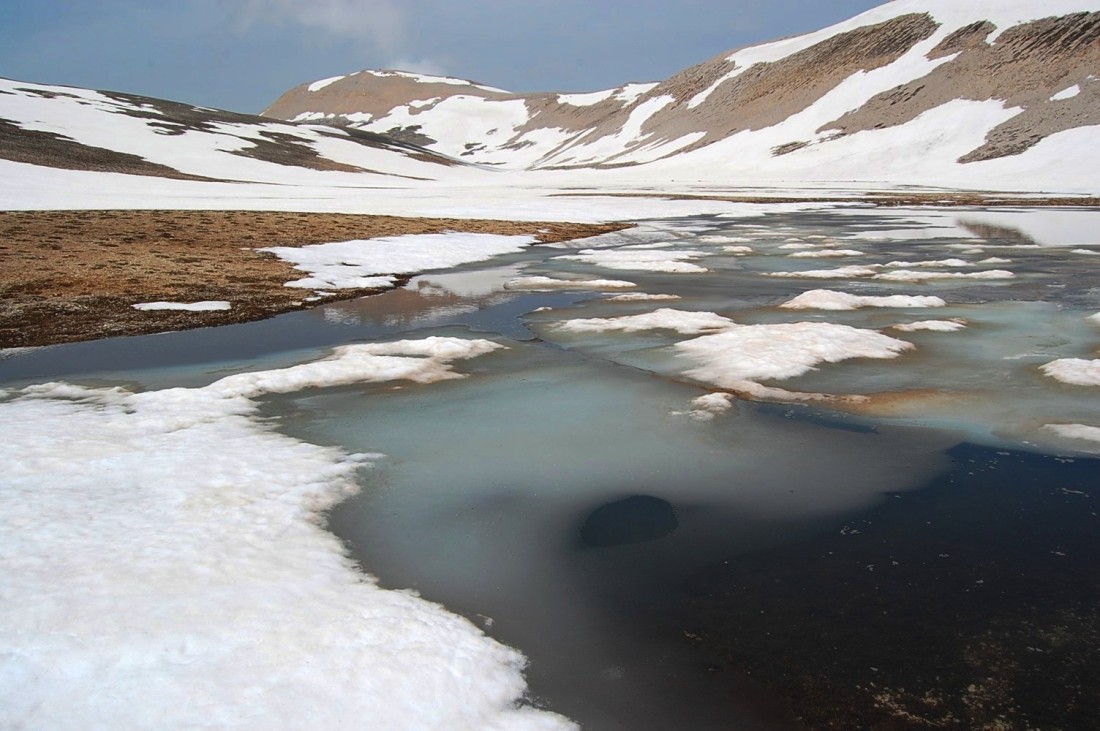 Majella d''acqua, di neve e di fiori.