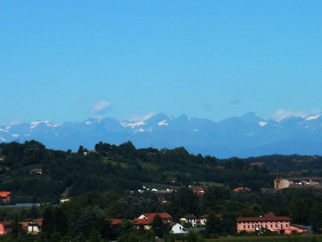 Alpi viste da Asti