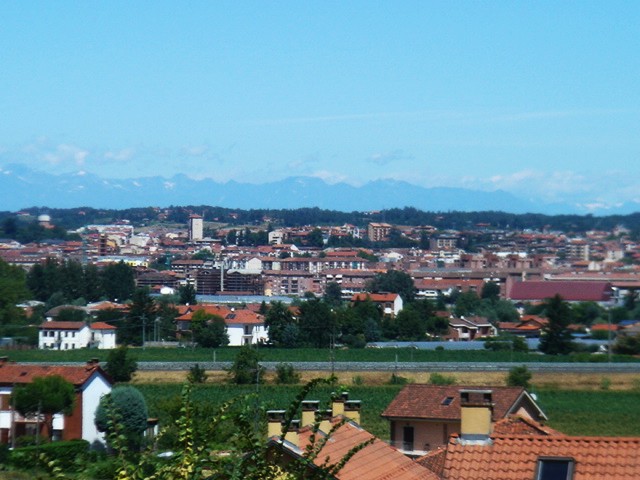 Alpi viste da Asti