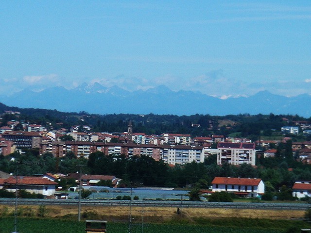 Alpi viste da Asti