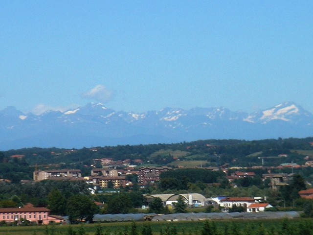 Alpi viste da Asti