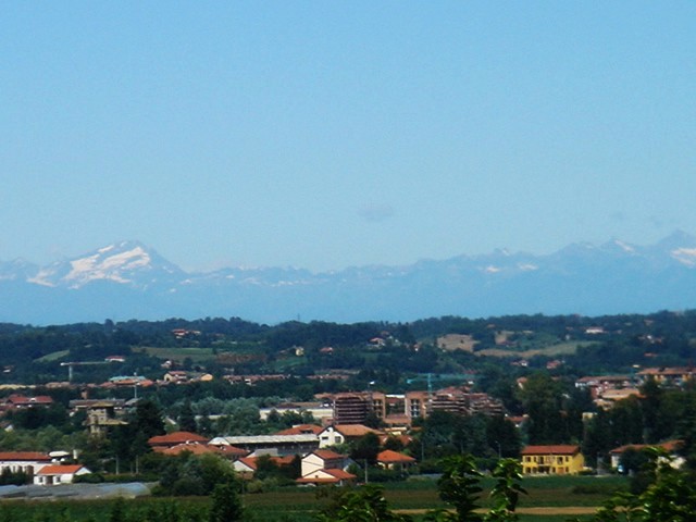 Alpi viste da Asti