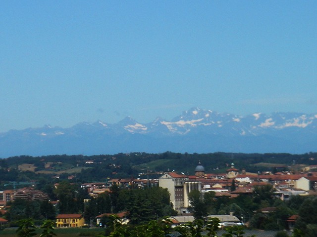 Alpi viste da Asti