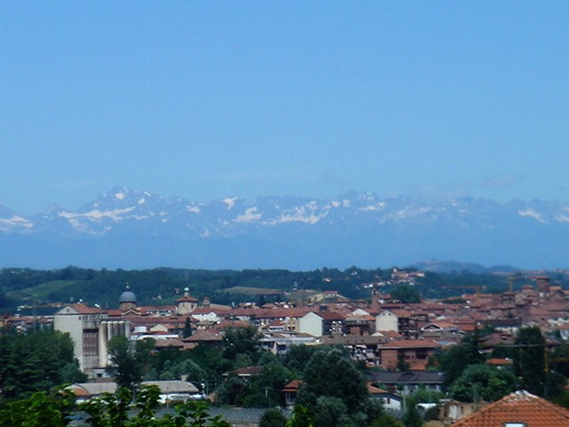 Alpi viste da Asti