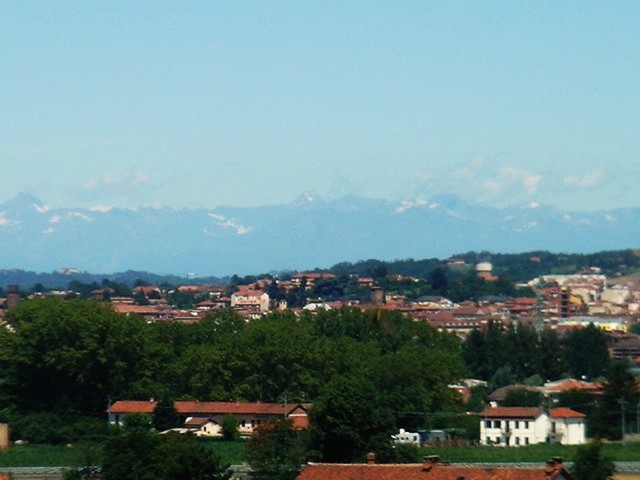 Alpi viste da Asti