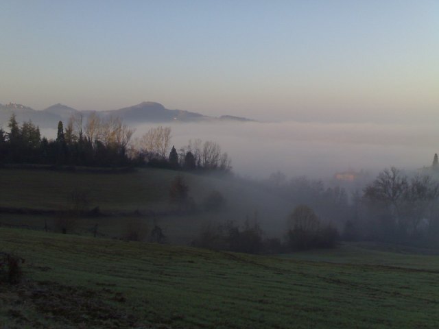 la nebbia