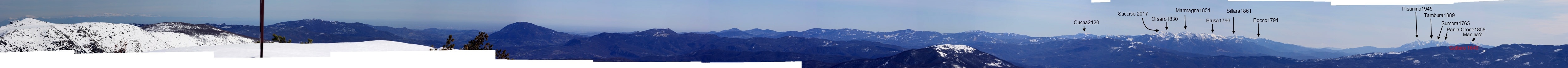 Monte Nero (1754m)