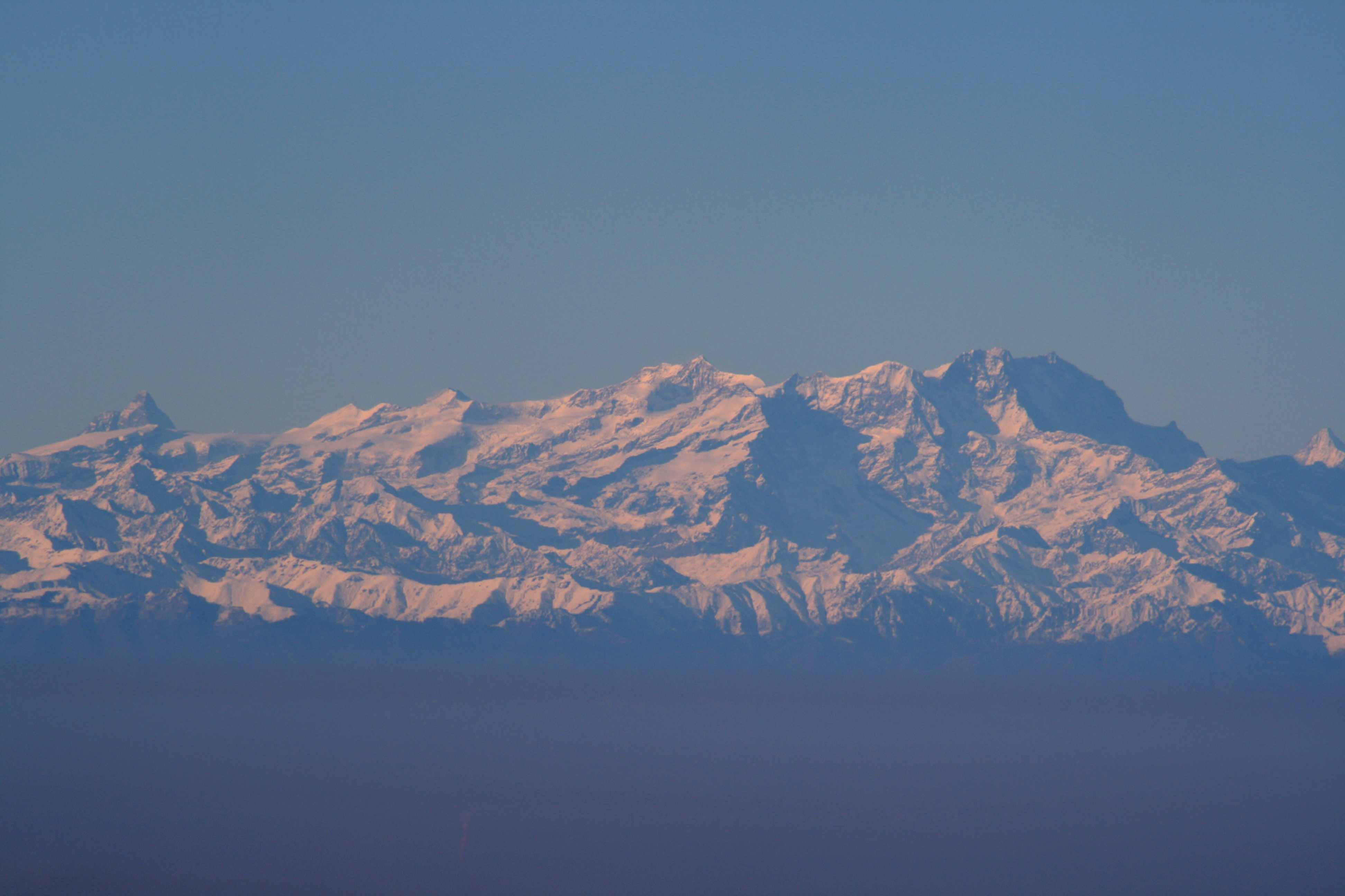 La cerchia alpina alpina da Albugnano d''Asti