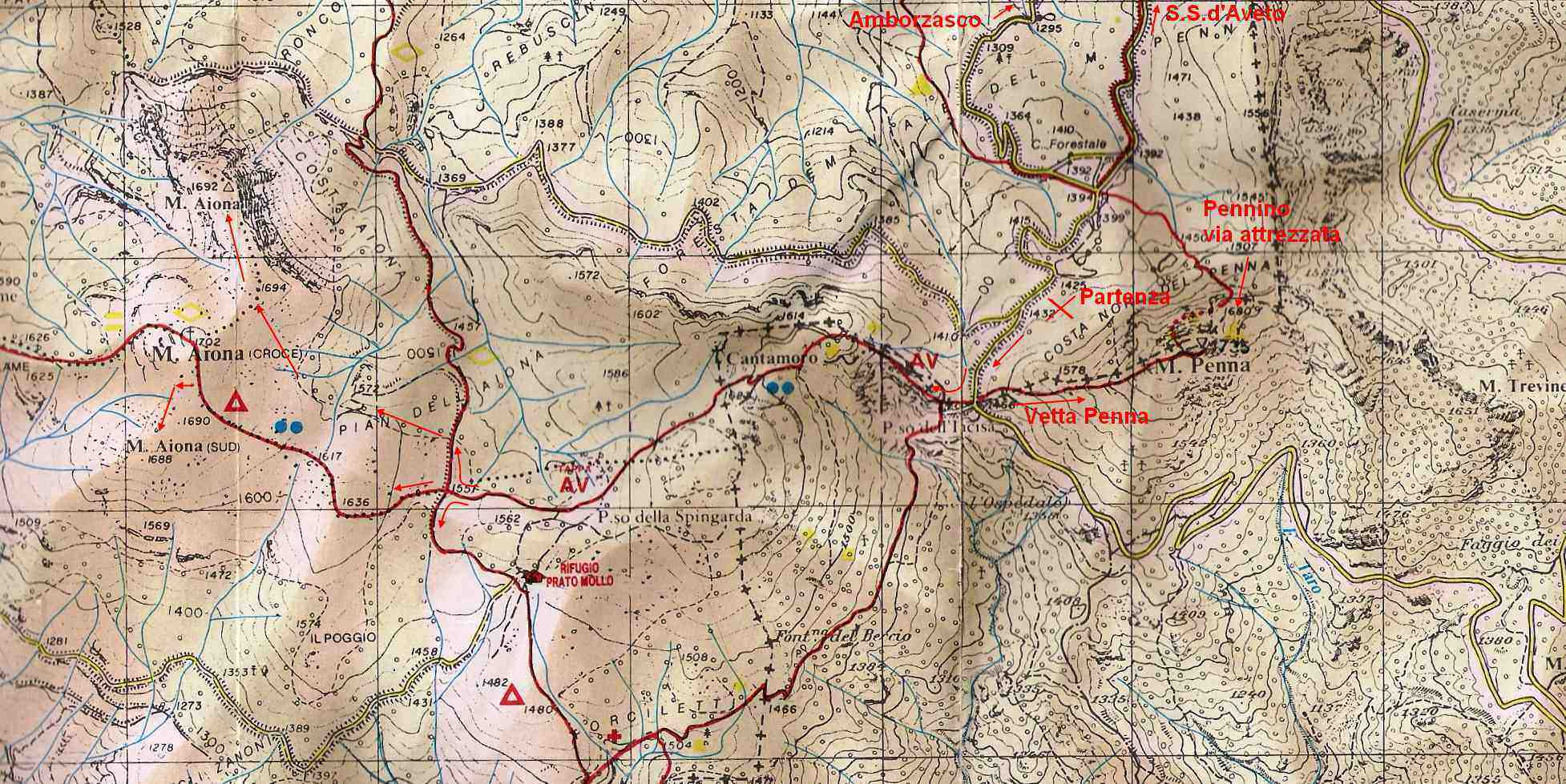 Monte Nero (1754m)