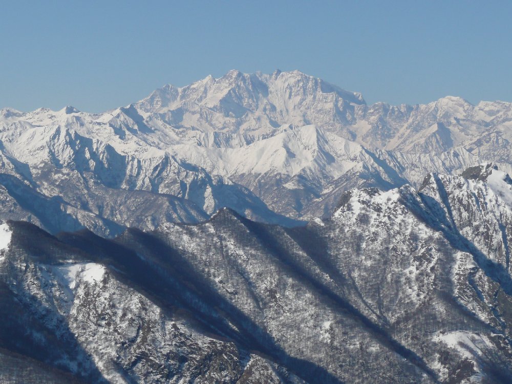 La cerchia alpina alpina da Albugnano d''Asti