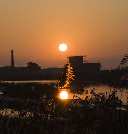 l''alba su vendicari