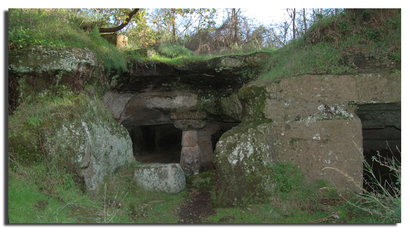 Nei pressi della necropoli di Cerveteri