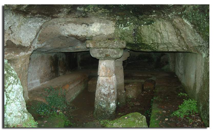 Nei pressi della necropoli di Cerveteri