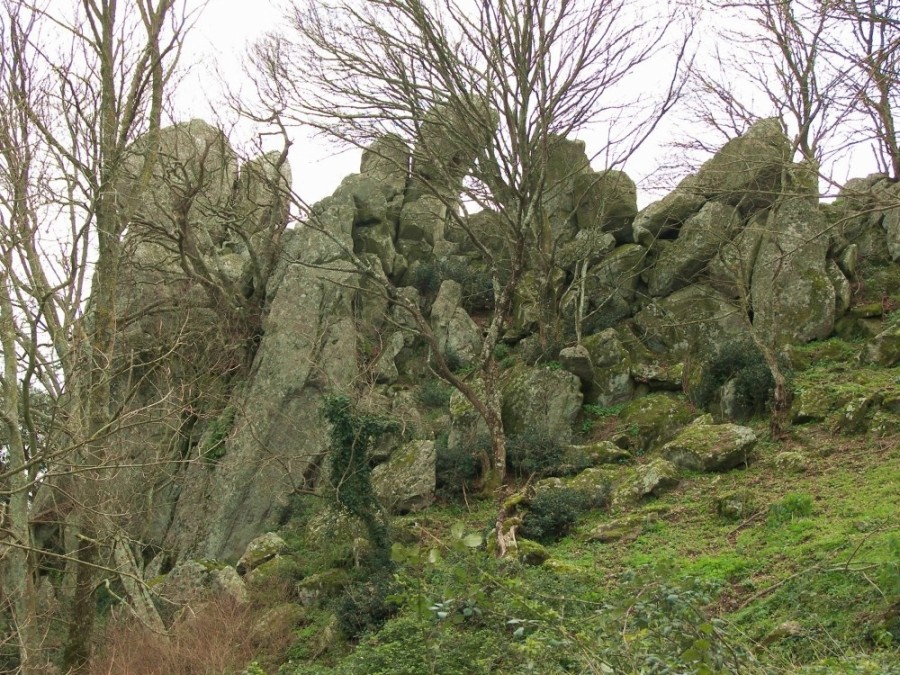 Alle rovine di Piantangeli