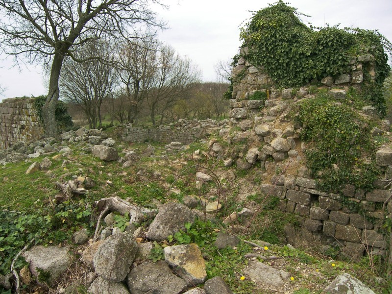 Alle rovine di Piantangeli