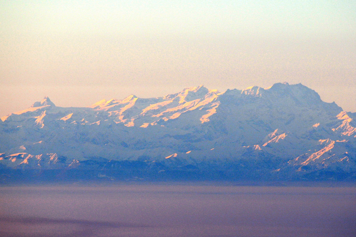 L'' Oberland bernese dall'' alto.