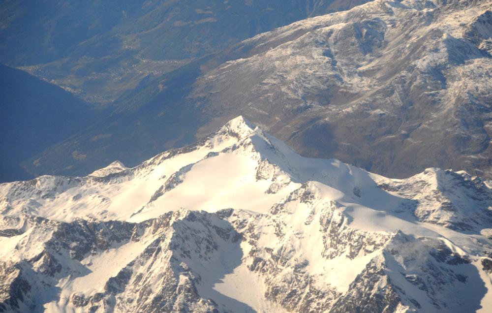 Il Bernina visto dall'' alto