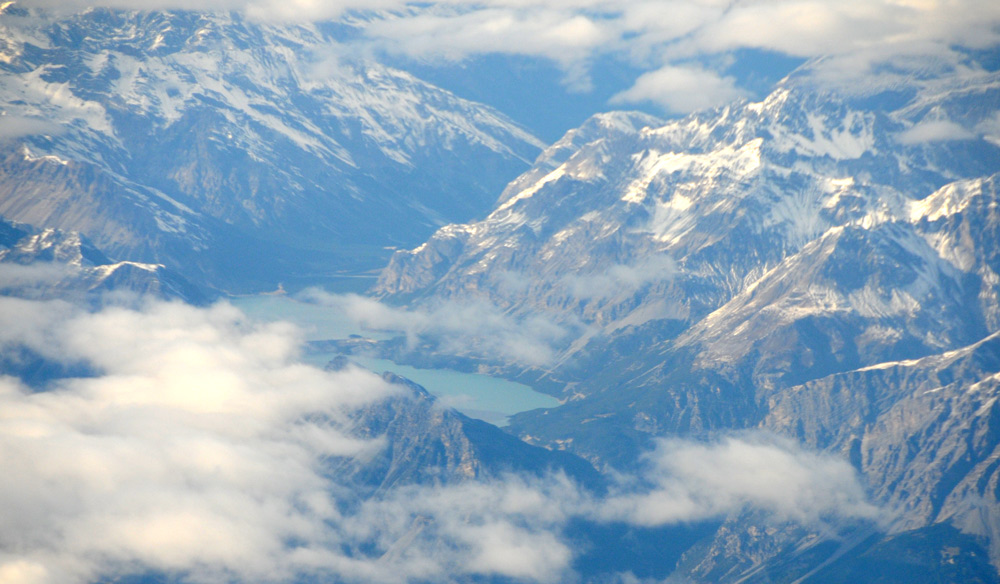 Il Bernina visto dall'' alto