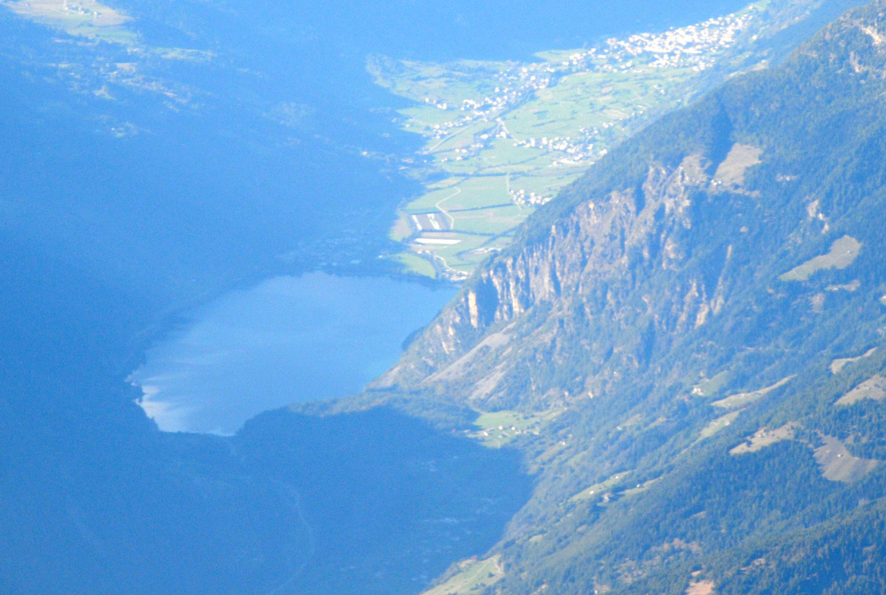 Il Bernina visto dall'' alto