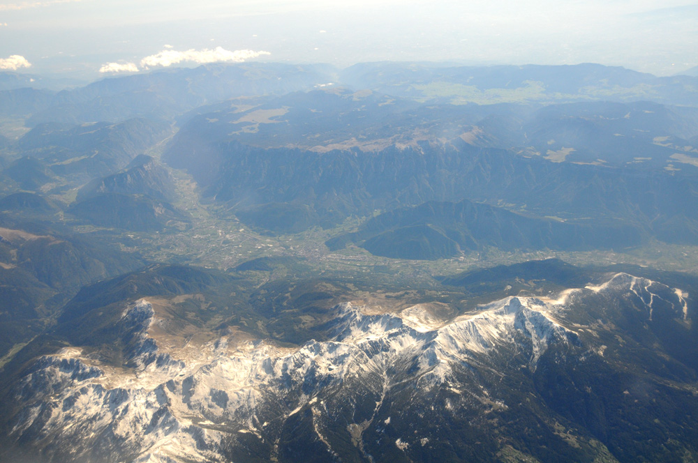 neve....sopra i 1350 m.