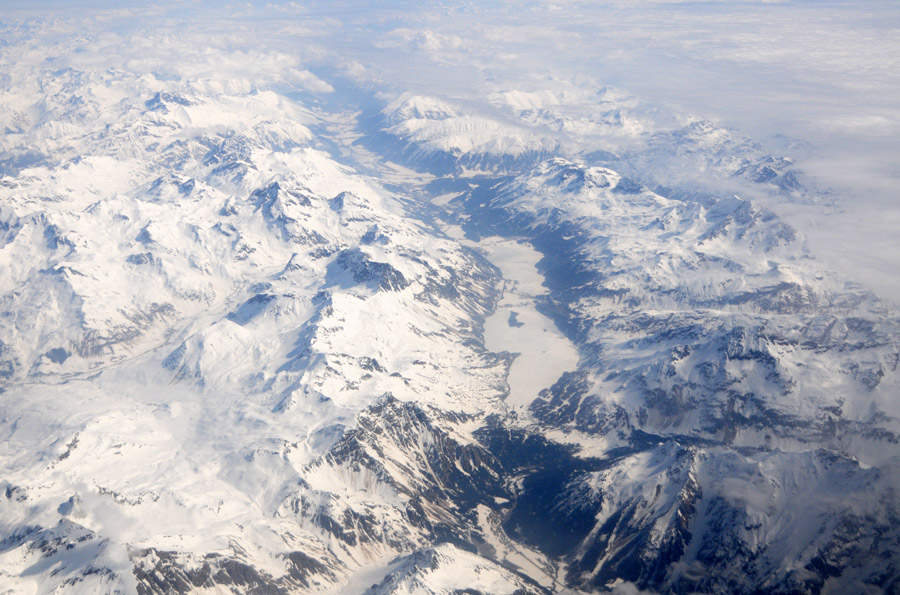 Una montagna, una diga