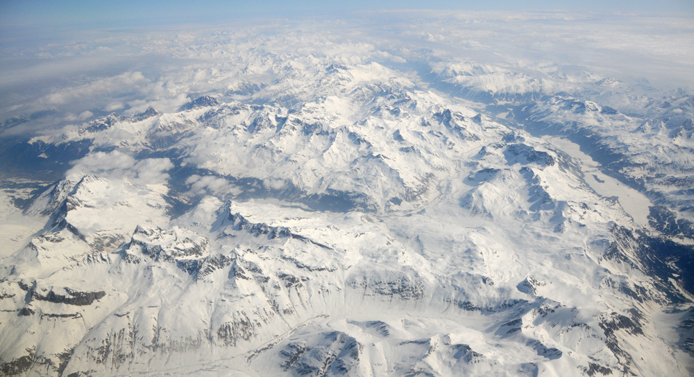 Una montagna, una diga