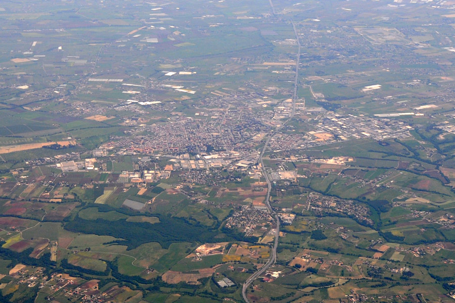 Il Lazio visto dall'' alto