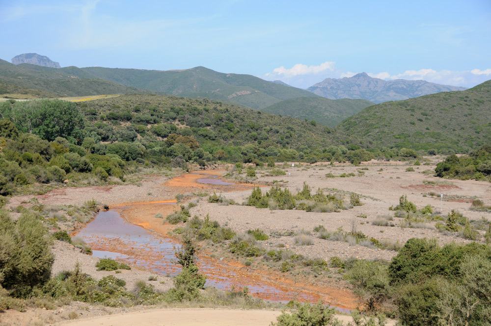 Rio Piscinas, il fiume rosso