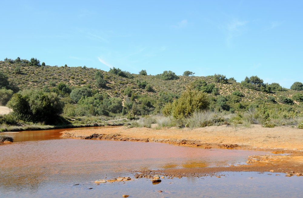 Rio Piscinas, il fiume rosso