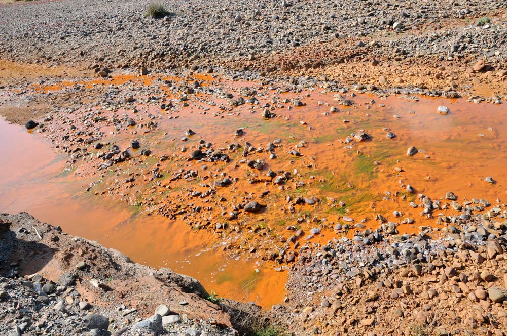 Rio Piscinas, il fiume rosso