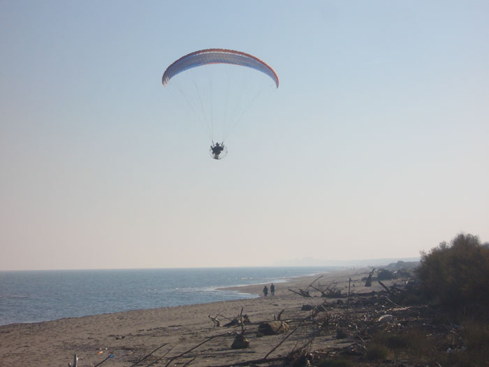 Il mare d''inverno in Romagna