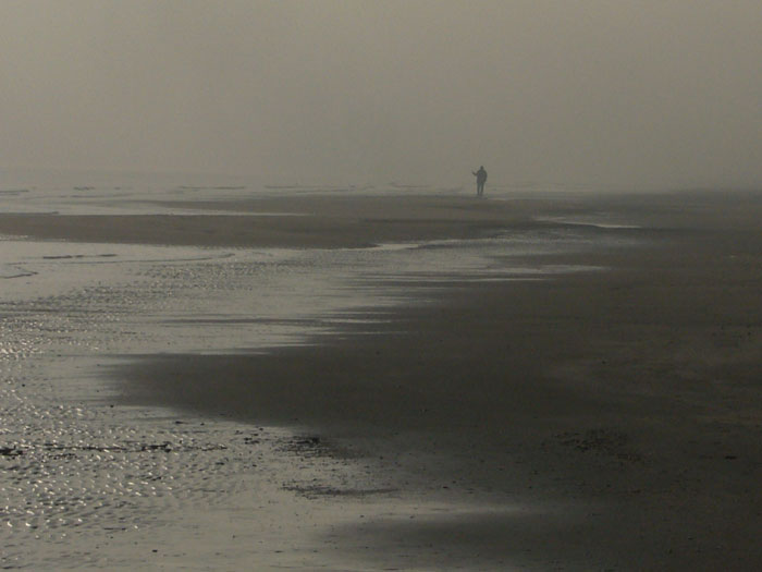 Il mare d''inverno in Romagna