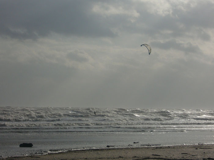 Il mare d''inverno in Romagna