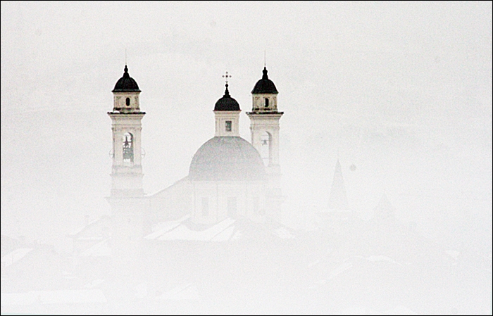 Campanili..nella nebbia..quelli di Ovada [AL]