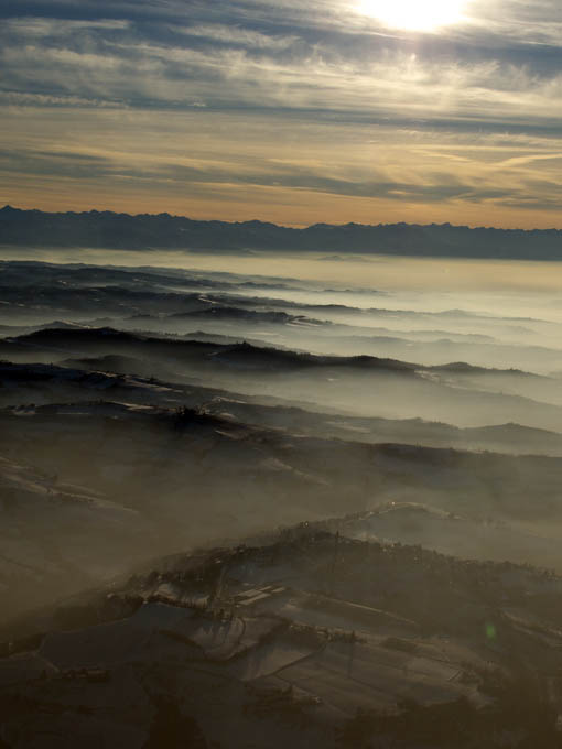 nebbia in Langa