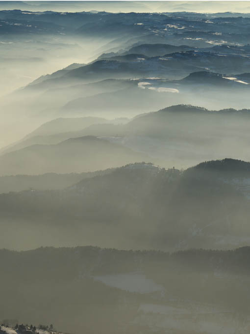 nebbia in Langa