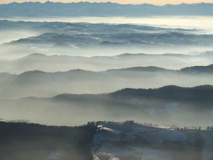 nebbia in Langa