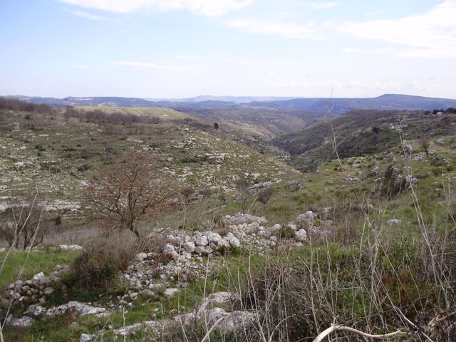 Cave  del settore orientale  dell sicilia (regione Iblea)