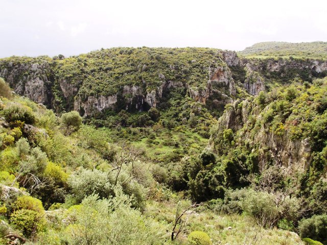 Cave  del settore orientale  dell sicilia (regione Iblea)