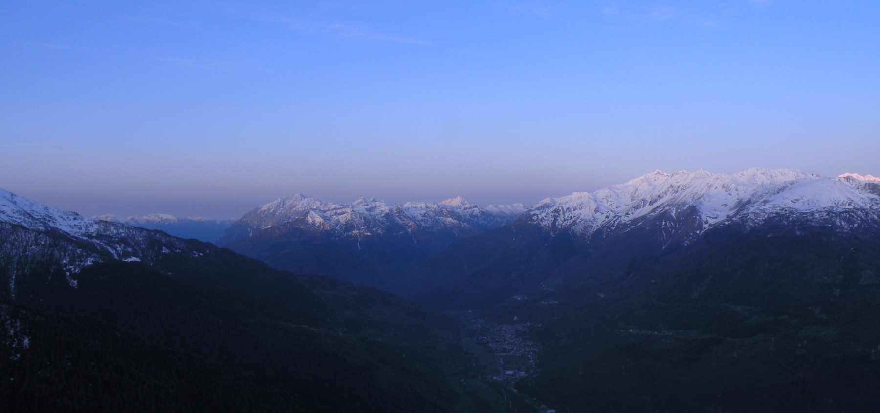 panorama da Malga Stain