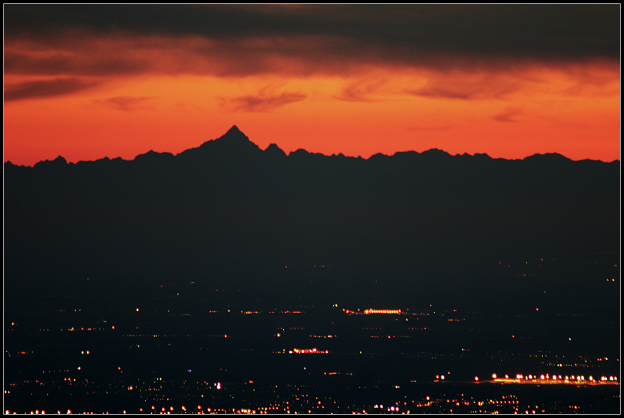 Monviso galleggiante