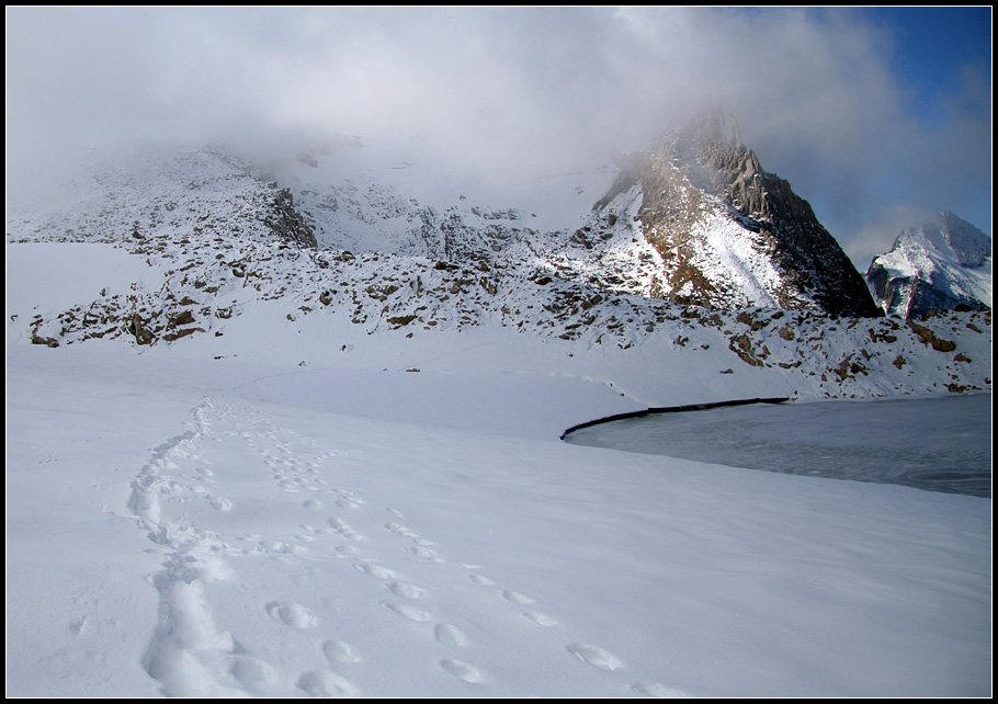 La prima neve di stagione [Gerenpass - Alto Ticino]