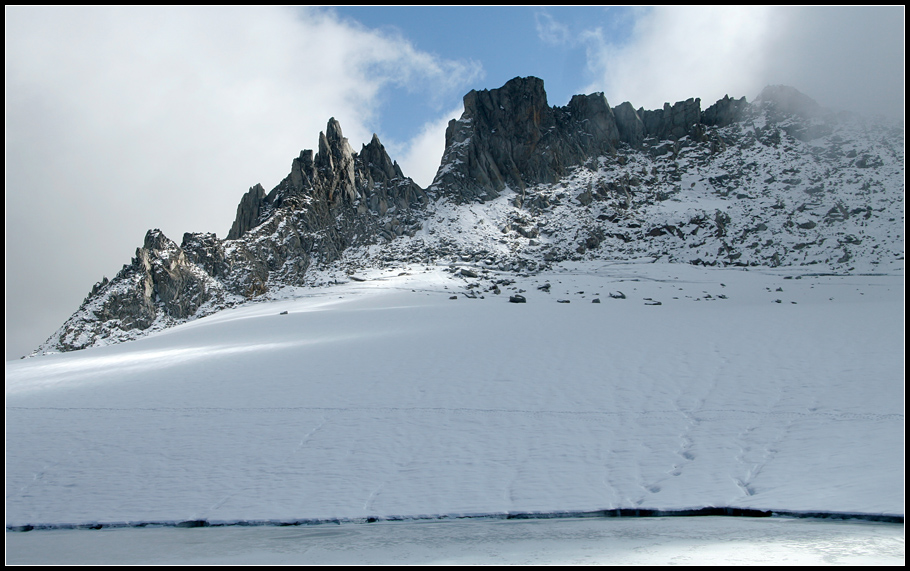 La prima neve di stagione [Gerenpass - Alto Ticino]